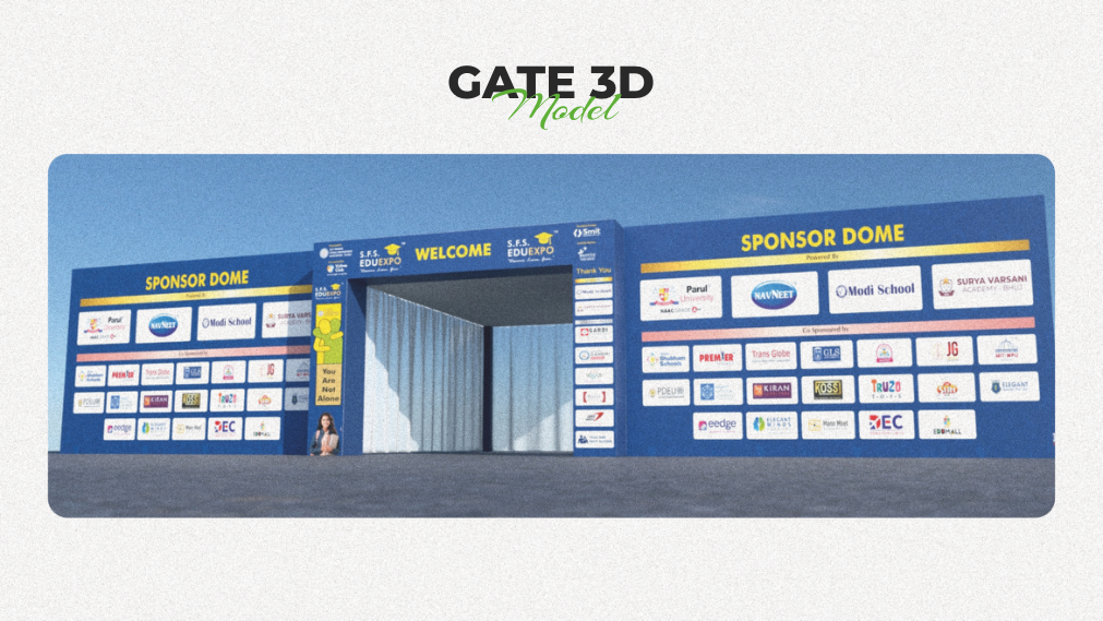 SFS EduExpo 3D Gate Model